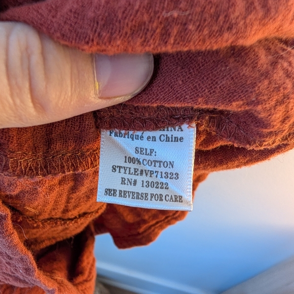 Ina Rust Camisole Top - Picture 3 of 3